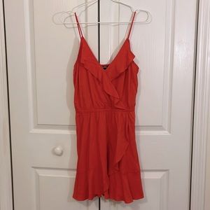Express red dress